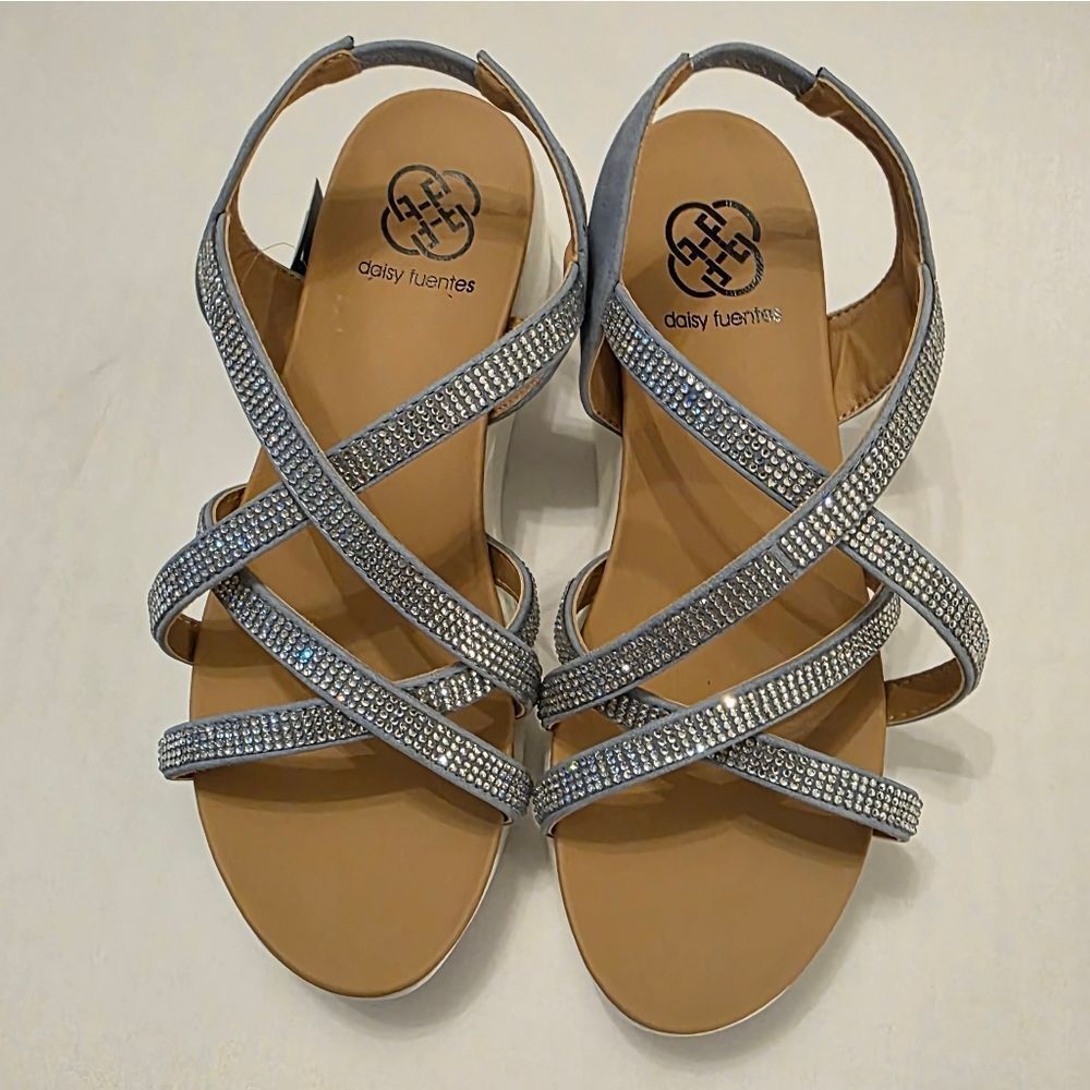 BRAND NEW DAISY FUENTES WEDGE WOMENS SANDALS G1
